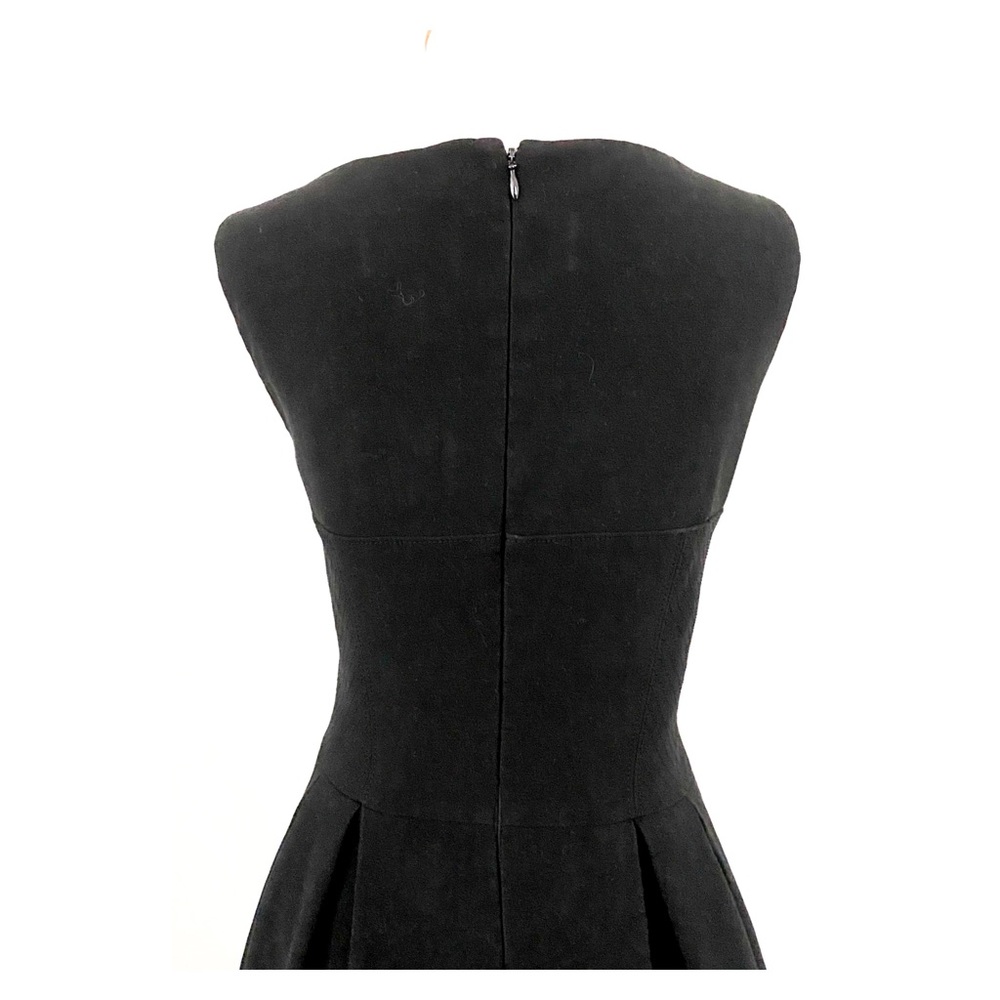 White House Black Market Stitched Fit-Flare Dress - Picture 7 of 9